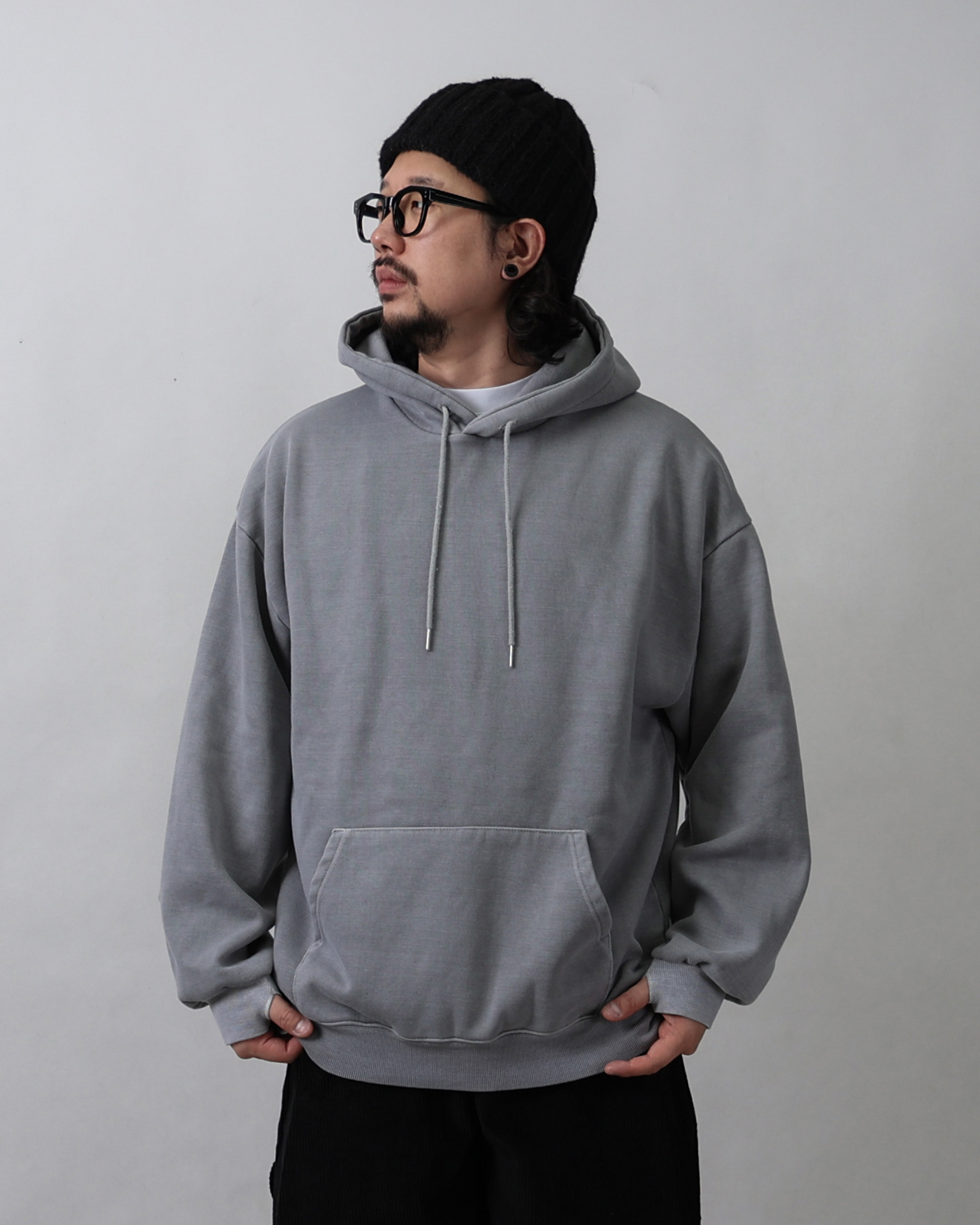ROUMR Winter Pig Warmer Hoodie (Charcoal/Gray/Green/Pink/Beige Gray)